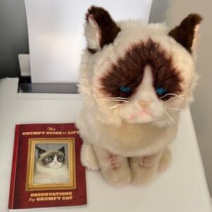 Grumpy Cat Plush and book!